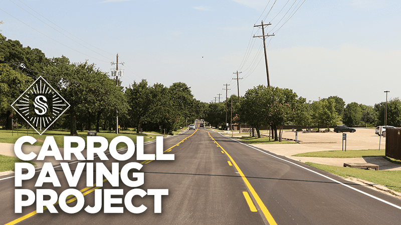 Carroll Paving Project Update